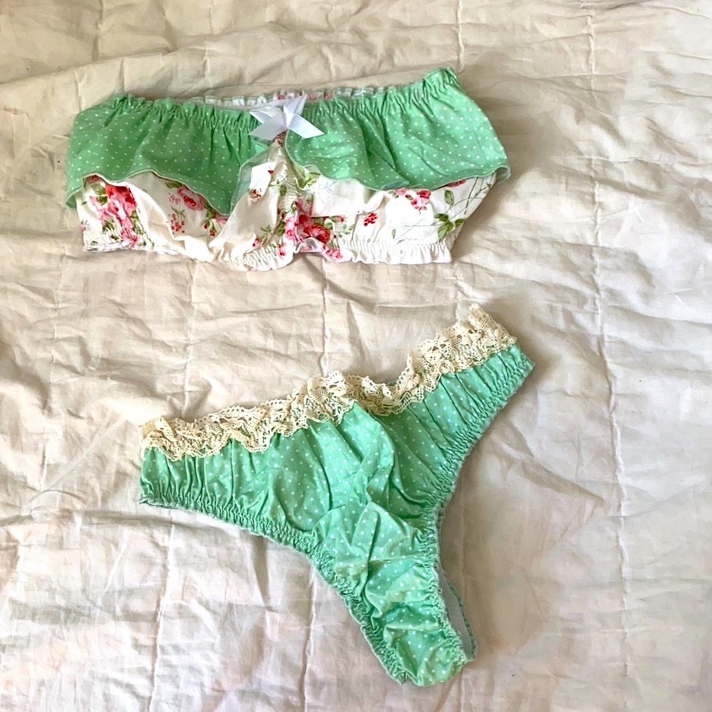 Organic Handmade Lingerie Set